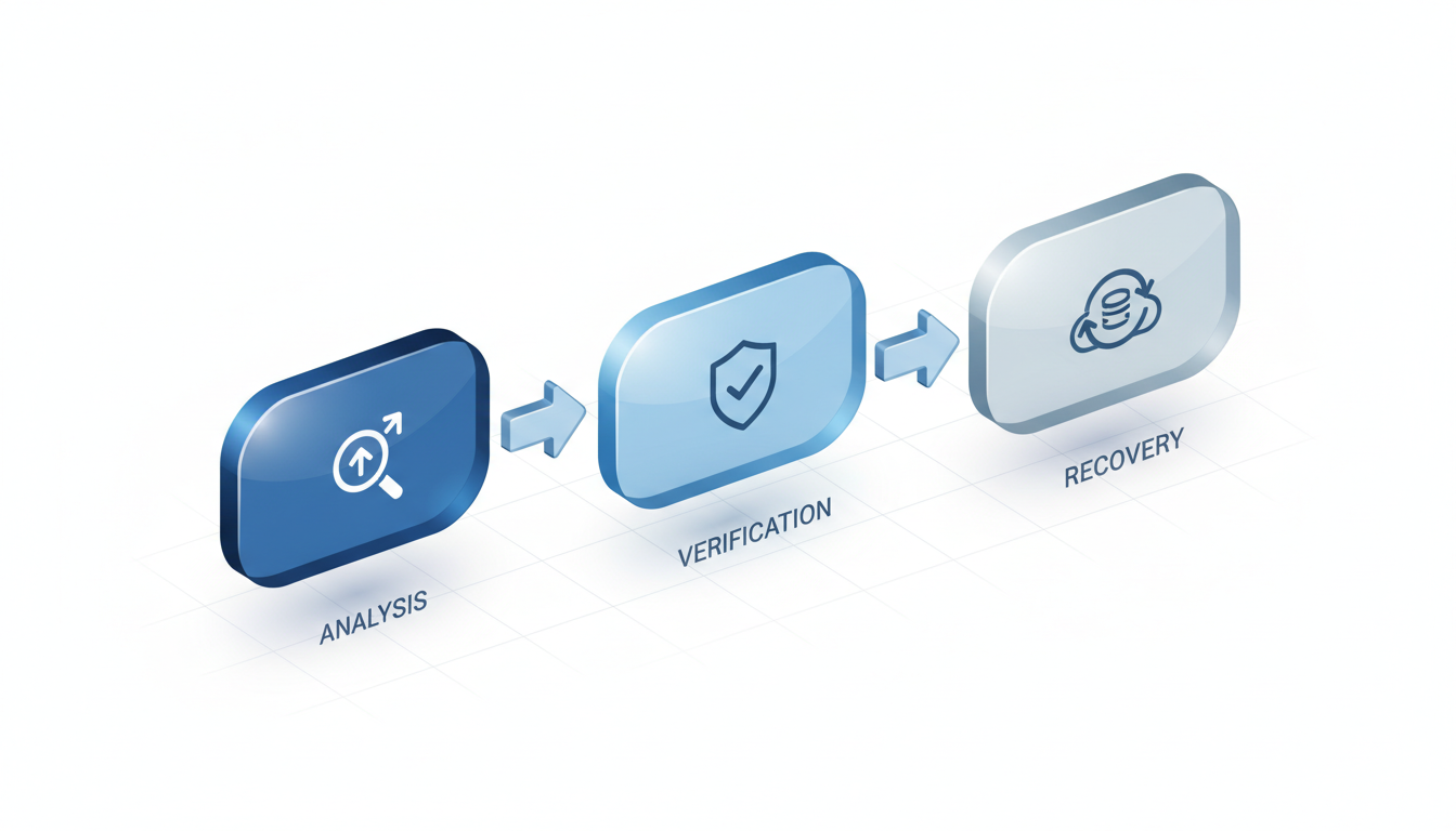 Forensic bill analysis process